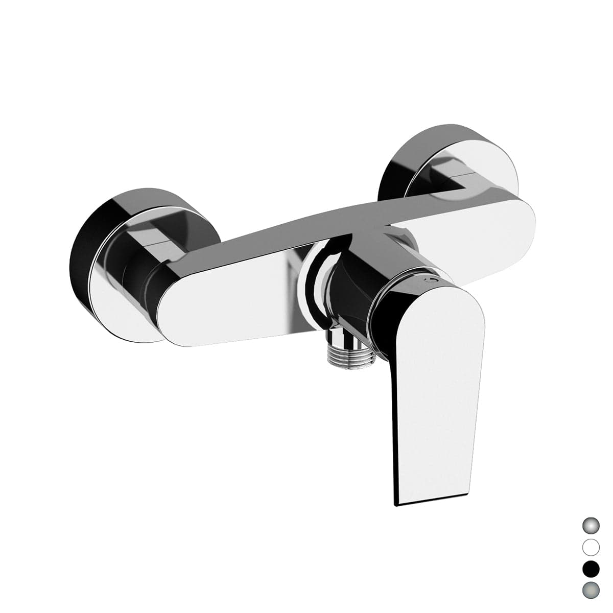 Monocomando Esterno Doccia Senza Accessori Linea Artic- Nichel Spazzolato- Maria- Pezzi 1 in Rubinetti per vasca BricoGo - Marano di Napoli, commercioVirtuoso.it