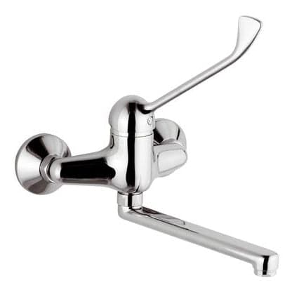 Miscelatore Monocomando Lavello A Muro Con Leva Clinica Epic- Cromo- Maria- Pezzi 1 in Rubinetti per lavelli da cucina BricoGo - Marano di Napoli, commercioVirtuoso.it