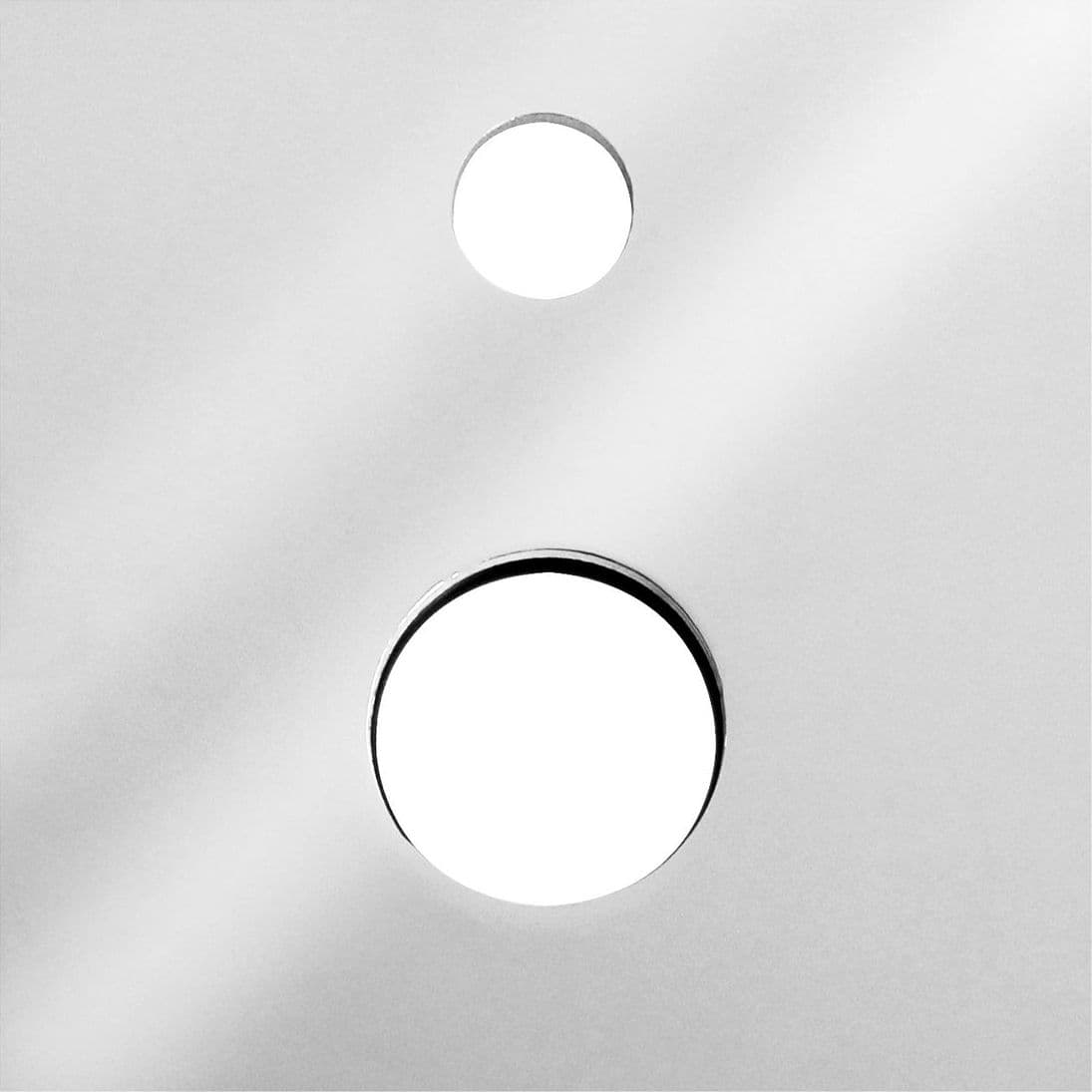 Placca Per Misc. Incasso Con Deviatore Polar Nostro Art. 272-P045- Maria- Pezzi 1 in Placche per interruttori BricoGo - Marano di Napoli, commercioVirtuoso.it
