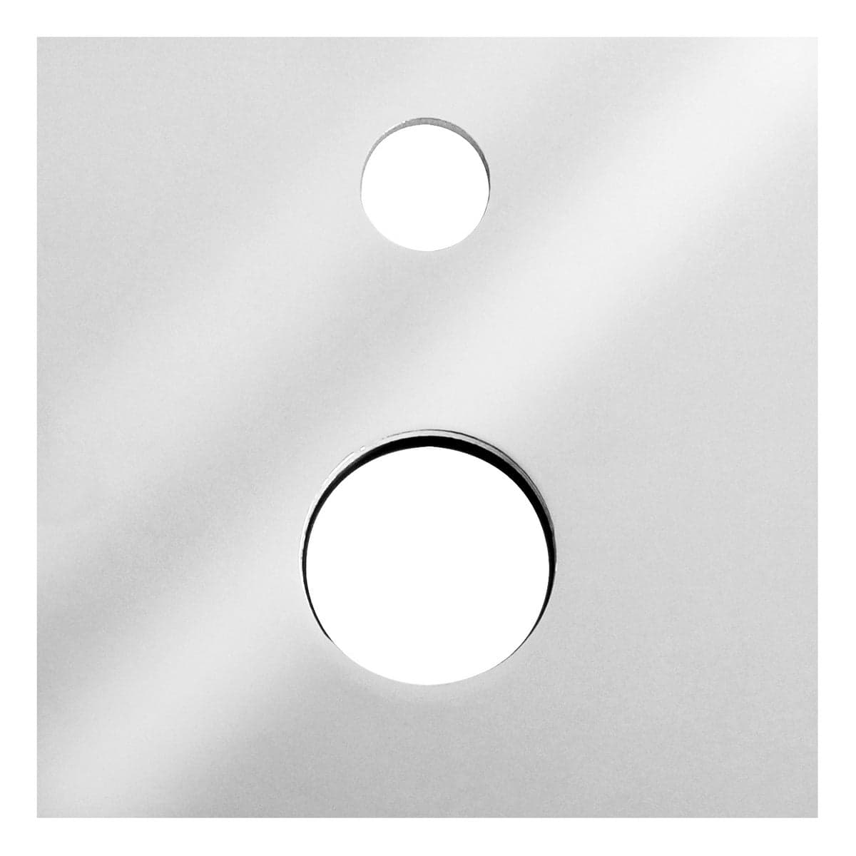 Placca Per Misc. Incasso Con Deviatore Polar Nostro Art. 272-P045- Maria- Pezzi 1 in Placche per interruttori BricoGo - Marano di Napoli, commercioVirtuoso.it