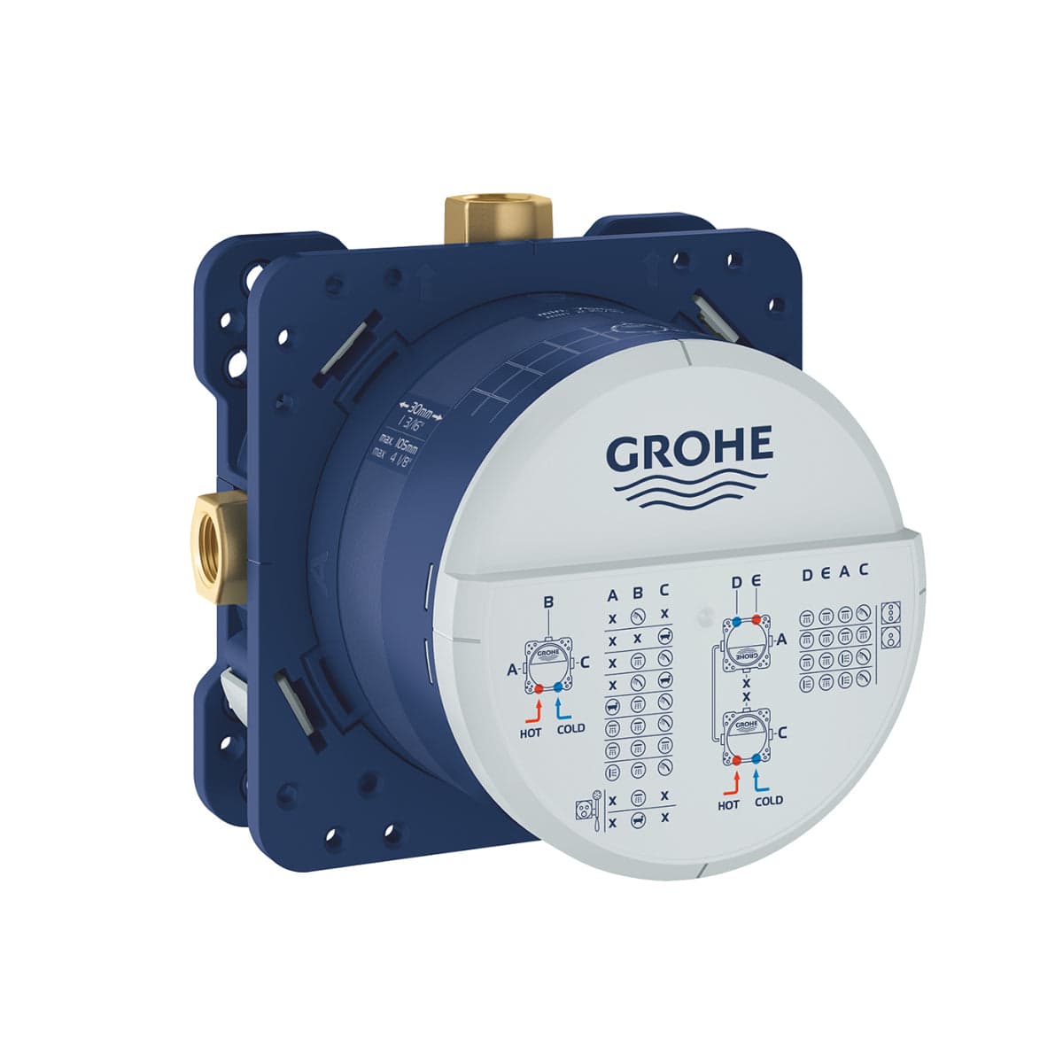 Rapido Smartbox Corpo Incasso- Cromo- Grohe- Pezzi 1 in Rubinetti per doccia BricoGo - Marano di Napoli, commercioVirtuoso.it