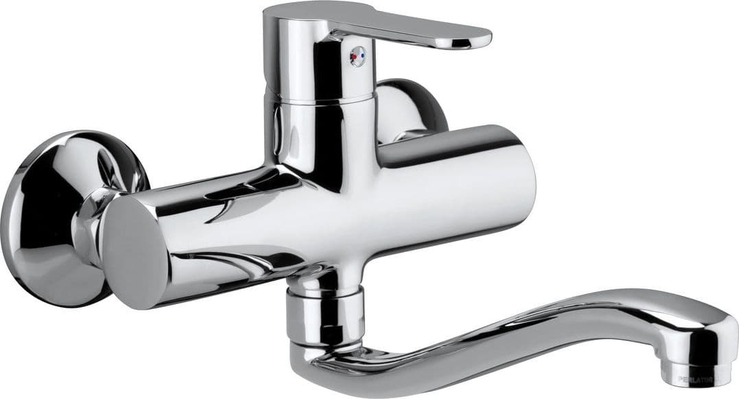 Miscelatore Monoc. Lavello A Muro Linea Blu- Cromo- Paffo- Pezzi 1 in Rubinetti per lavelli da cucina BricoGo - Marano di Napoli, commercioVirtuoso.it
