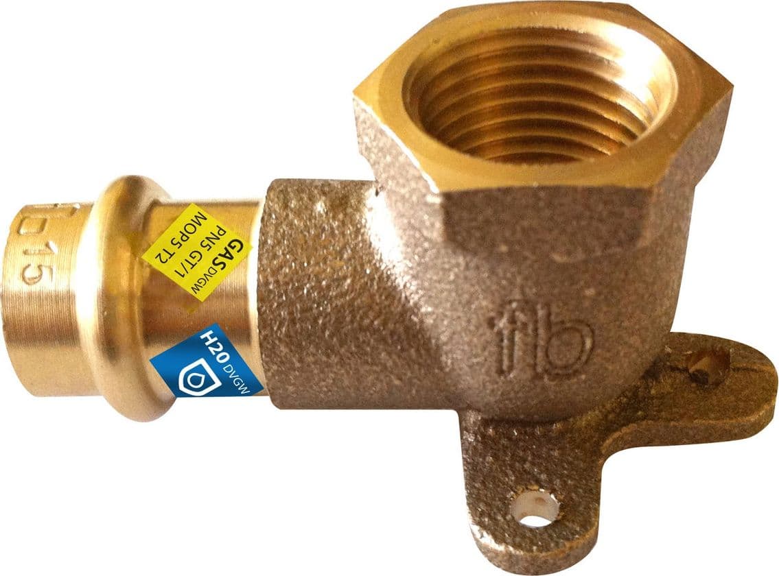 Gomito Flangiato F X Fil. Rp Acqua/Gas- Diam. 22 X 3/4- Frabo- Pezzi 1 in  BricoGo - Marano di Napoli, commercioVirtuoso.it