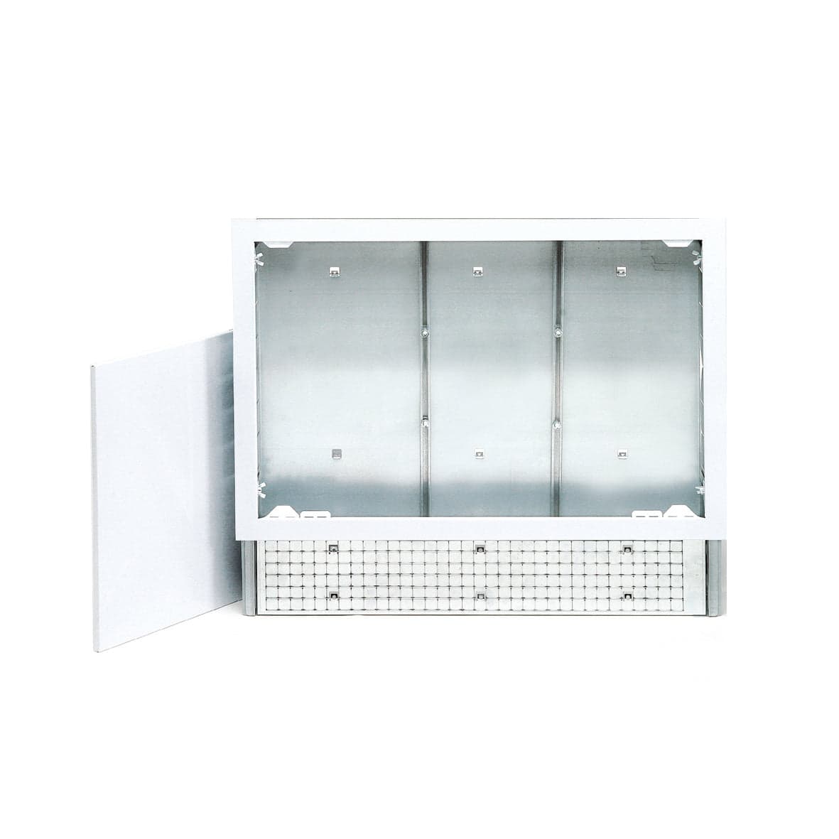 Cassetta In Metallo Regolabile In Altezza E Profondita'- Cm 85X67X12- Tiemm- Pezzi 1 in Cassette porta attrezzi BricoGo - Marano di Napoli, commercioVirtuoso.it