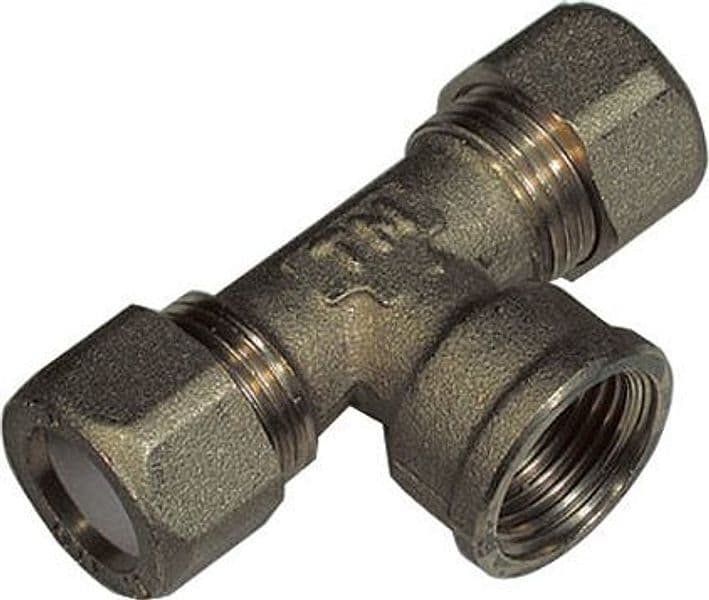 Tee Femmina Per Rame Con Ogiva Teflon Tiemme- 1/2 X 14- Tiemm- Pezzi 1 in  BricoGo - Marano di Napoli, commercioVirtuoso.it