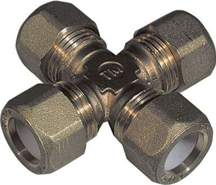 Croce Con 4 Dadi Per Rame Con Ogiva Teflon Tiemme- 1/2 X 16- Tiemm- Pezzi 1 in Dadi di accoppiamento BricoGo - Marano di Napoli, commercioVirtuoso.it
