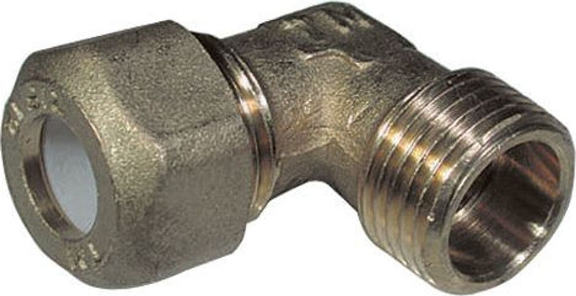 Gomito Maschio Per Rame Con Ogiva Teflon Tiemme- 1/2 X 12R- Tiemm- Pezzi 1 in  BricoGo - Marano di Napoli, commercioVirtuoso.it