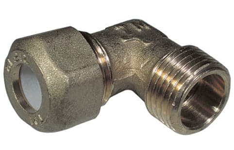 Gomito Maschio Per Rame Con Ogiva Teflon Tiemme- 3/4 X 16R- Tiemm- Pezzi 1 in  BricoGo - Marano di Napoli, commercioVirtuoso.it
