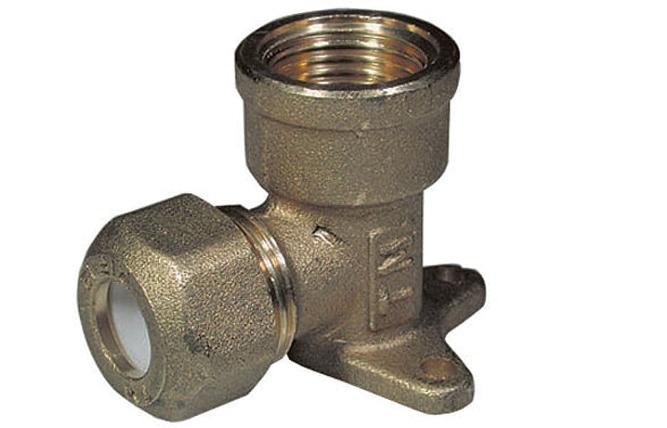 Gomito Con Flangia Per Rame Con Ogiva Teflon Tiemme- 1/2 X 12R- Tiemm- Pezzi 1 in Tubi di scarico BricoGo - Marano di Napoli, commercioVirtuoso.it