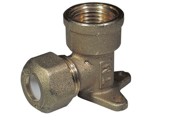 Gomito Con Flangia Per Rame Con Ogiva Teflon Tiemme- 3/4 X 16R- Tiemm- Pezzi 1 in Tubi di scarico BricoGo - Marano di Napoli, commercioVirtuoso.it