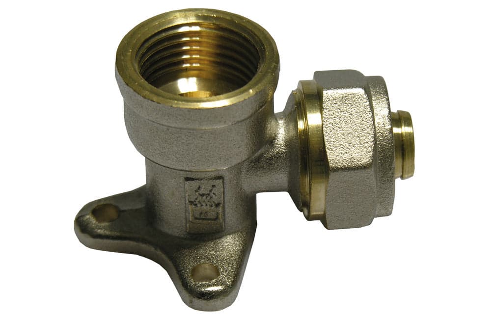 Raccordo Curvo Femmina Con Flangia A 3 Fori Dfx Per Multistrato- Diam. 3/4 X 20- Ikaro- Pezzi 5 in Accessori e parti BricoGo - Marano di Napoli, commercioVirtuoso.it