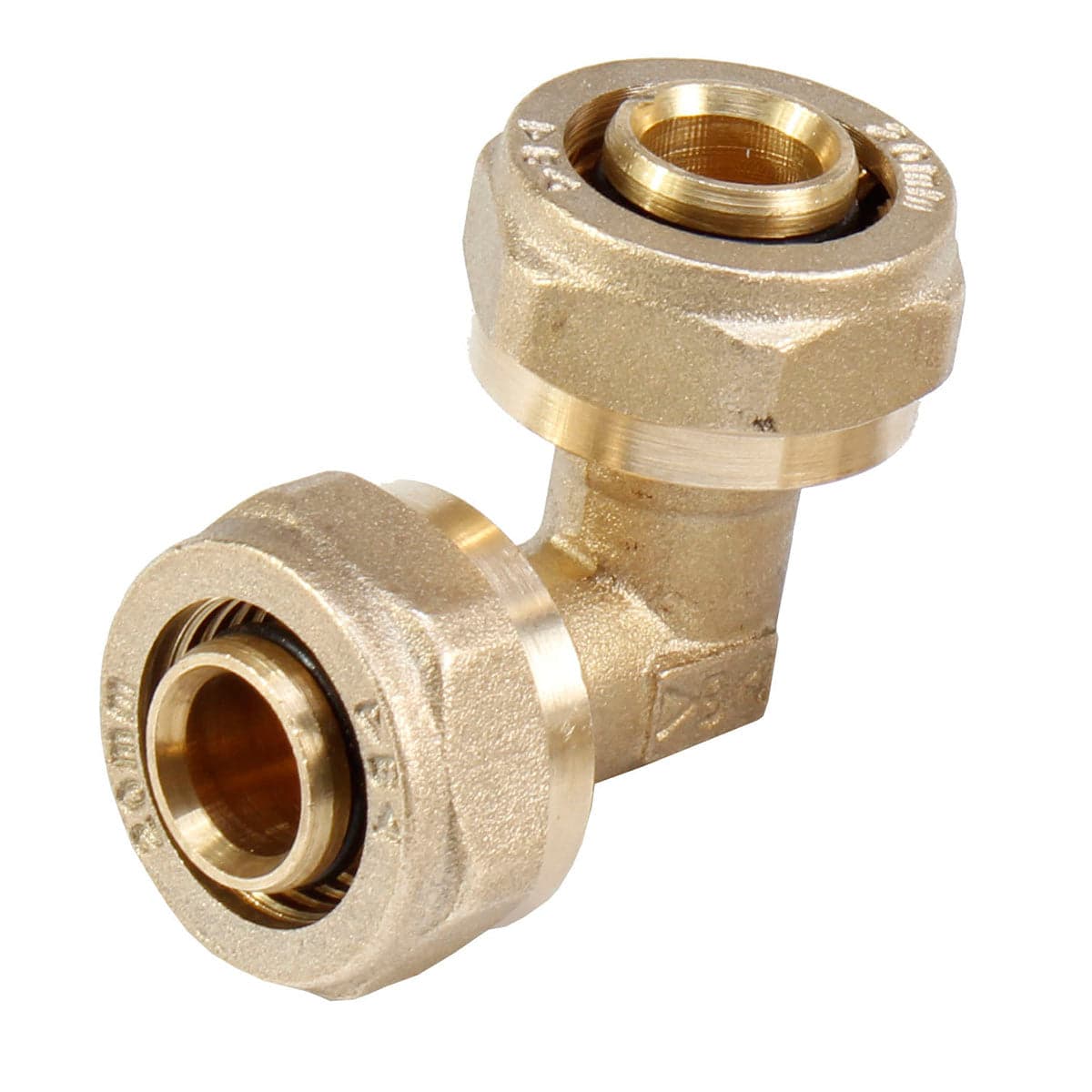 Gomito A 90 ° F/F A Compressione Per Multistrato- Diam. 16- Ibp- Pezzi 1 in Giunti BricoGo - Marano di Napoli, commercioVirtuoso.it
