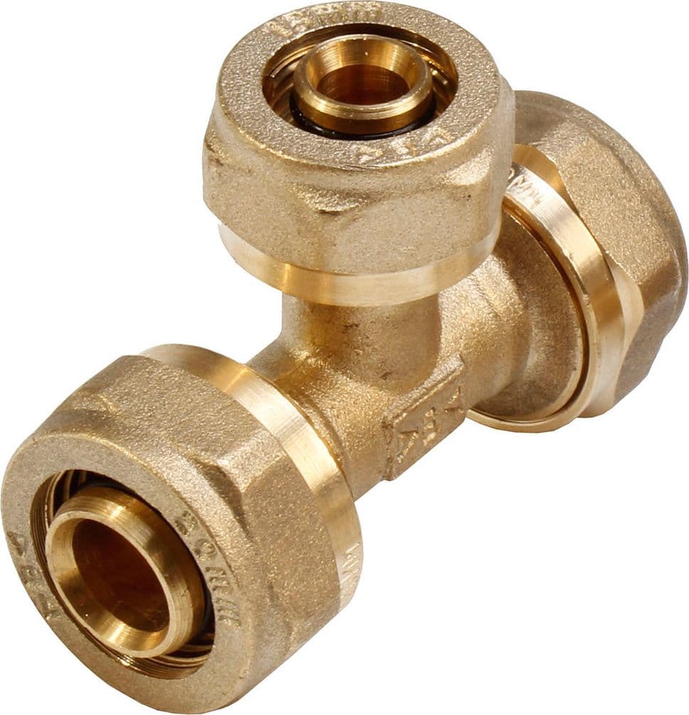 Tee F/F/F A Compressione Per Multistrato- Diam. 32- Ibp- Pezzi 1 in Saune BricoGo - Marano di Napoli, commercioVirtuoso.it