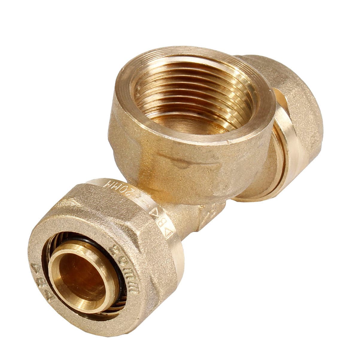 Tee F/Filetto F/F A Compressione Per Multistrato- 32 X 1 X 32- Ibp- Pezzi 1 in Giunti BricoGo - Marano di Napoli, commercioVirtuoso.it