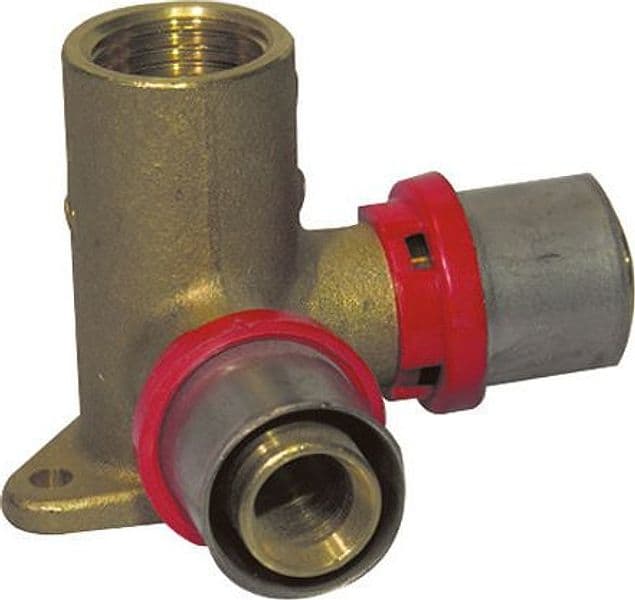 Raccordo Press Curvo Femmina Con Flangia Doppia Collo Basso- 1/2 X 14- Tiemm- Pezzi 1 in  BricoGo - Marano di Napoli, commercioVirtuoso.it