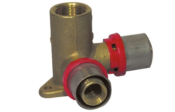 Raccordo Press Curvo Femmina Con Flangia Doppia Collo Basso- 1/2 X 14- Tiemm- Pezzi 1 in  BricoGo - Marano di Napoli, commercioVirtuoso.it