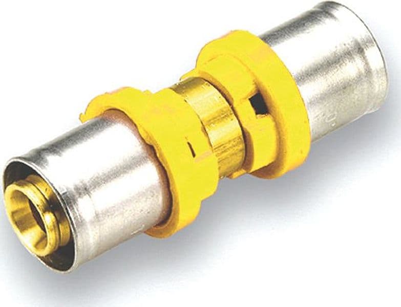 Raccordo Per Multistrato Gas Diritto Doppio- Diam. 26- Tiemm- Pezzi 1 in Tubazioni BricoGo - Marano di Napoli, commercioVirtuoso.it