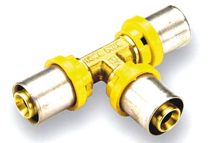 Raccordo Per Multistrato Gas A T Ridotto- Diam. 20 X 26 X 20- Tiemm- Pezzi 1 in Raccordi di riduzione BricoGo - Marano di Napoli, commercioVirtuoso.it