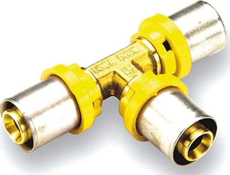 Raccordo Per Multistrato Gas A T Ridotto- Diam. 26 X 16 X 26- Tiemm- Pezzi 1 in Raccordi di riduzione BricoGo - Marano di Napoli, commercioVirtuoso.it