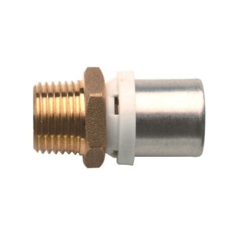 Raccordo Diritto Maschio Ibp A Pressare Per Multistrato- 1/2X16- Ibp- Pezzi 1 in Raccordi per tubi BricoGo - Marano di Napoli, commercioVirtuoso.it