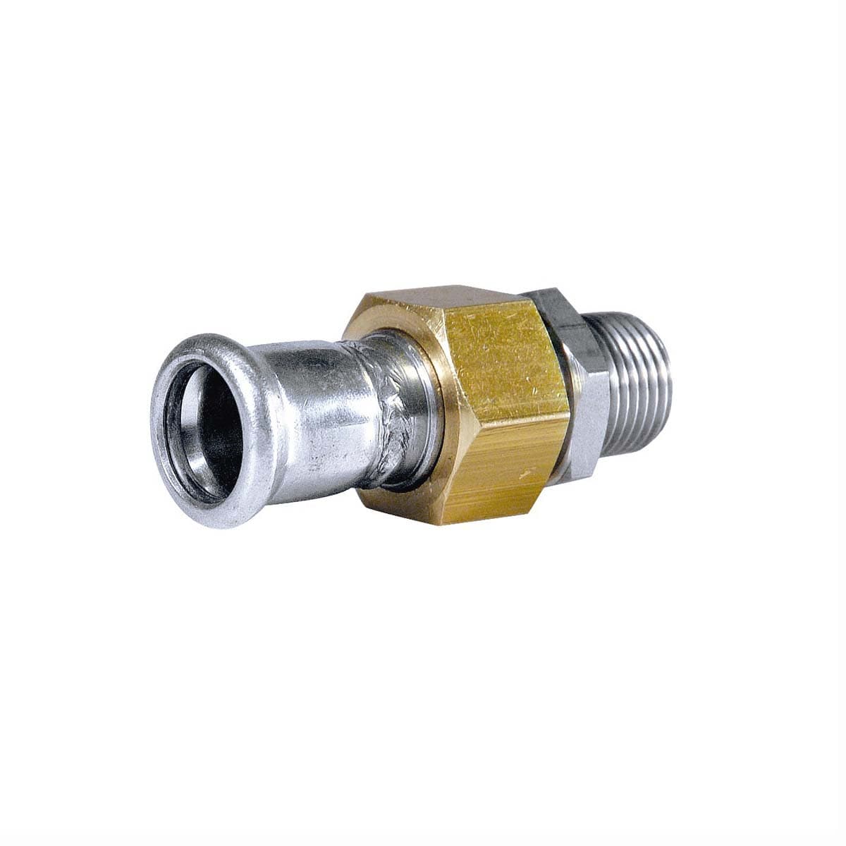 Bocchettone Dado E Raccordo Maschio In Ottone Press Acciaio Carbonio- 1/2 X 15- Atusa- Pezzi 1 in  BricoGo - Marano di Napoli, commercioVirtuoso.it