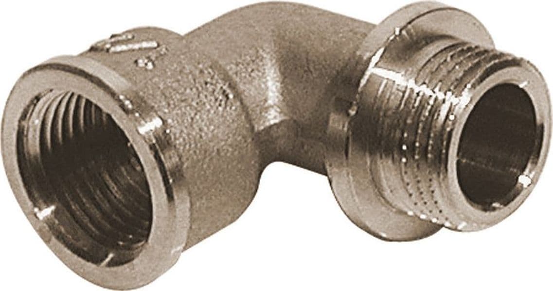 Gomito A 90 ° Mf Con Battuta In Ottone Giallo- Diam. 1/2- Tiemm- Pezzi 1 in  BricoGo - Marano di Napoli, commercioVirtuoso.it