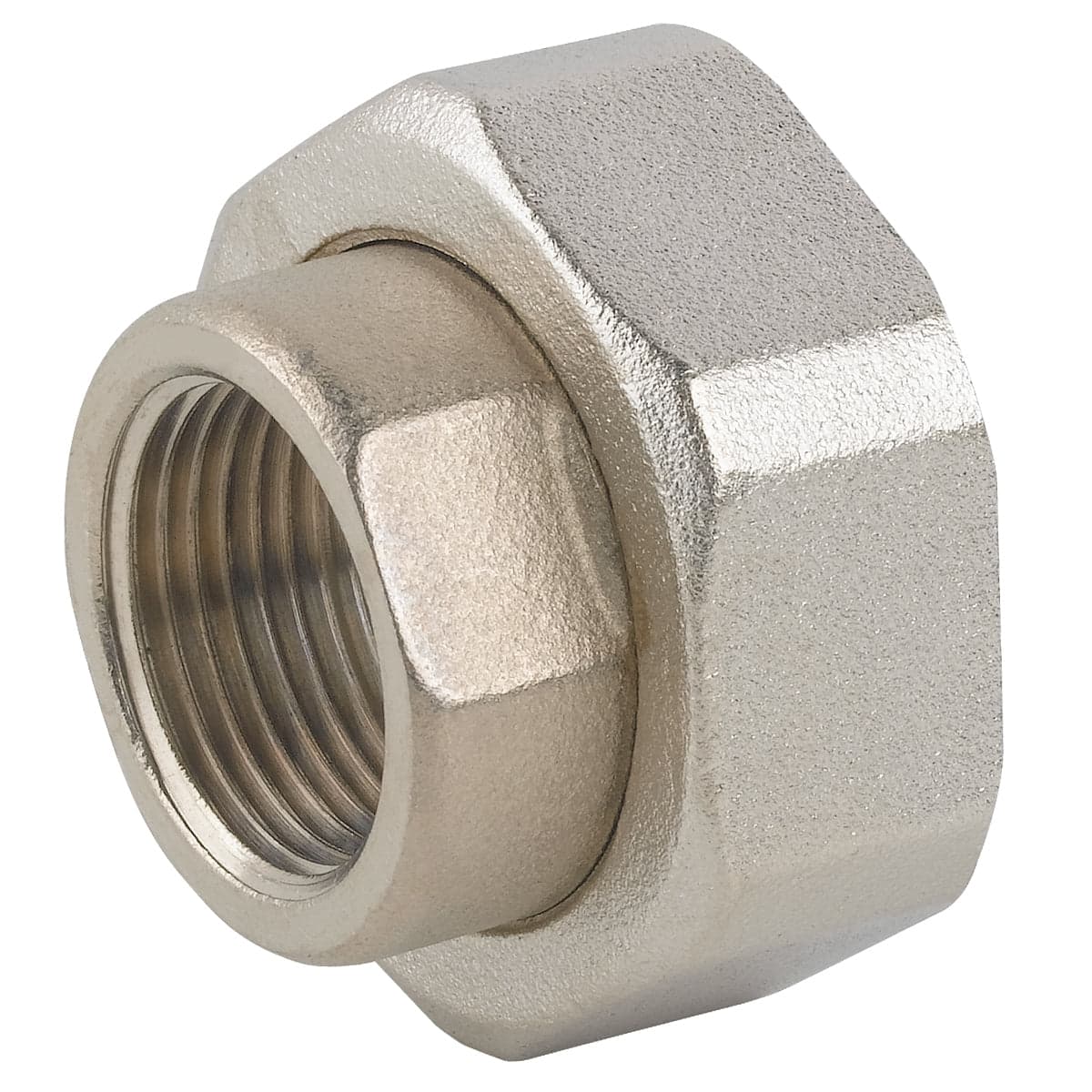 Raccordo In 2 Pz Ff Per Pompa In Ottone Nichelato Con Guarnizione- 3/4 X 11/4- Caval- Pezzi 1 in Accessori per pompe BricoGo - Marano di Napoli, commercioVirtuoso.it
