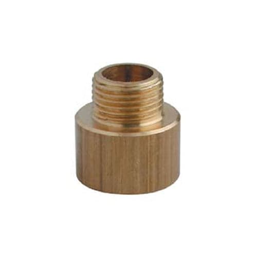 PROLUNGA RIDOTTA MF IN OTTONE- 1/4 x 1/2 Giallo- RINAL- pezzi 1