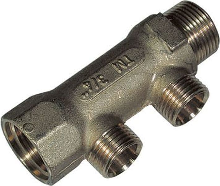 Collettore Mf Da 3/4 X 1/2 Per Ogiva Teflon- 2 Vie- Tiemm- Pezzi 1 in Collettori BricoGo - Marano di Napoli, commercioVirtuoso.it