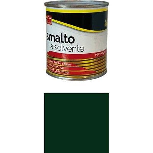 Smalto a Solvente Hand Verde Muschio Ral 6005 750 ml 6 Pezzi