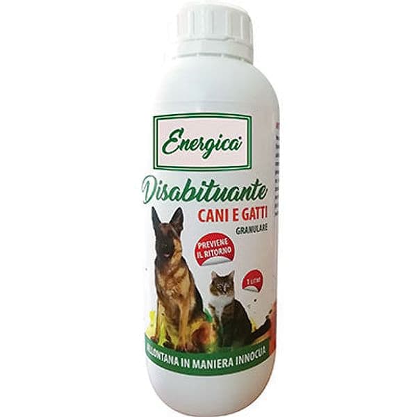 Disabituante Cani e Gatti Granulare Energica 1 L 6 Pezzi