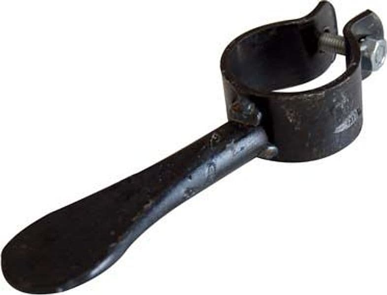 Staffa per Vanga Acciaio Forgiato O. con Bullone 45 mm 2 Pezzi