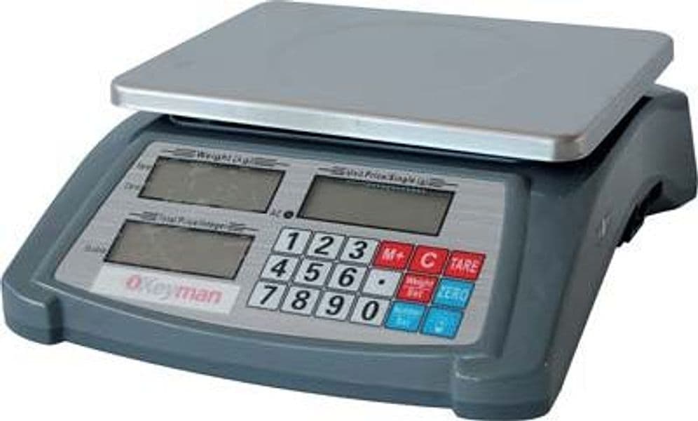 Bilancia Digitale Contapezzi 420155 Effe Kg 30 1 g Display Lcd Piatto Cm