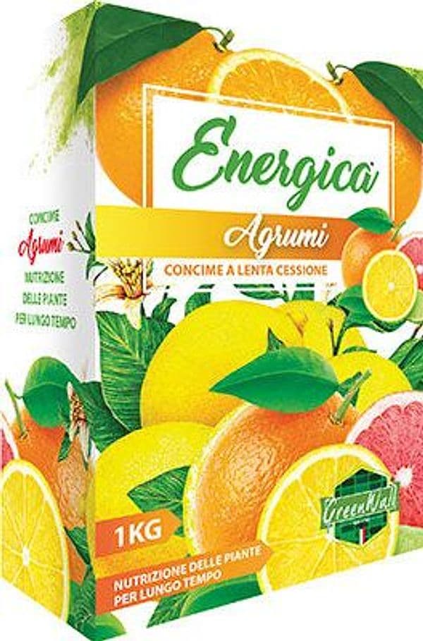 Concime Granulare Lenta Cessione Agrumi Energica 1 kg 3 Pezzi