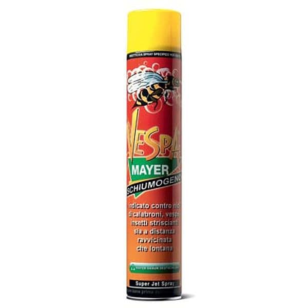 Insetticida Vespe Vespamayer Schiuma Mayerbraun Spray 750 ml 12 Pezzi