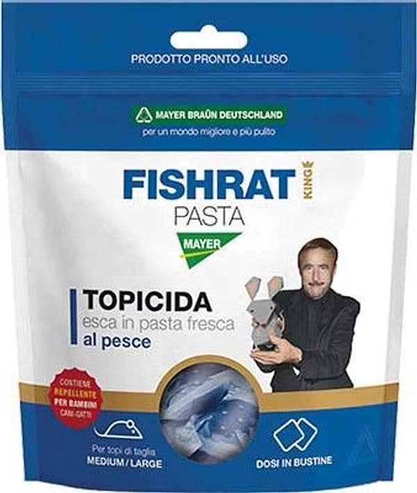 Topicida Fishrat King Mayerbraun Pasta al Pesce 150 g 36 Pezzi