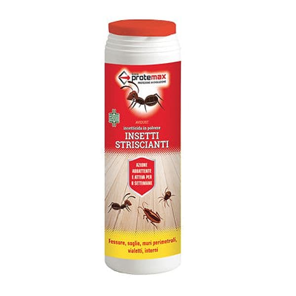 Insetticida Striscianti Protemax Polvere 500 g 12 Pezzi