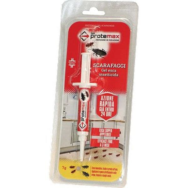 Insetticida Scarafaggi Protemax Gel 7 g 12 Pezzi