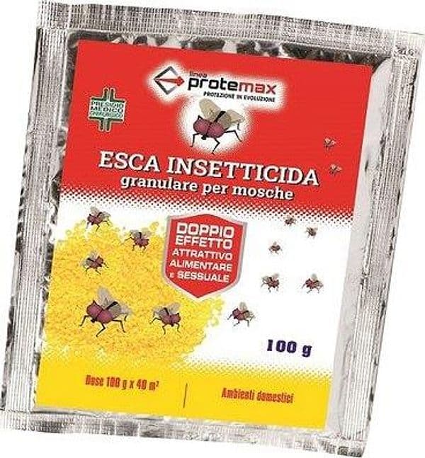 Esca Trappola Mosche Protemax 100 g 12 Pezzi