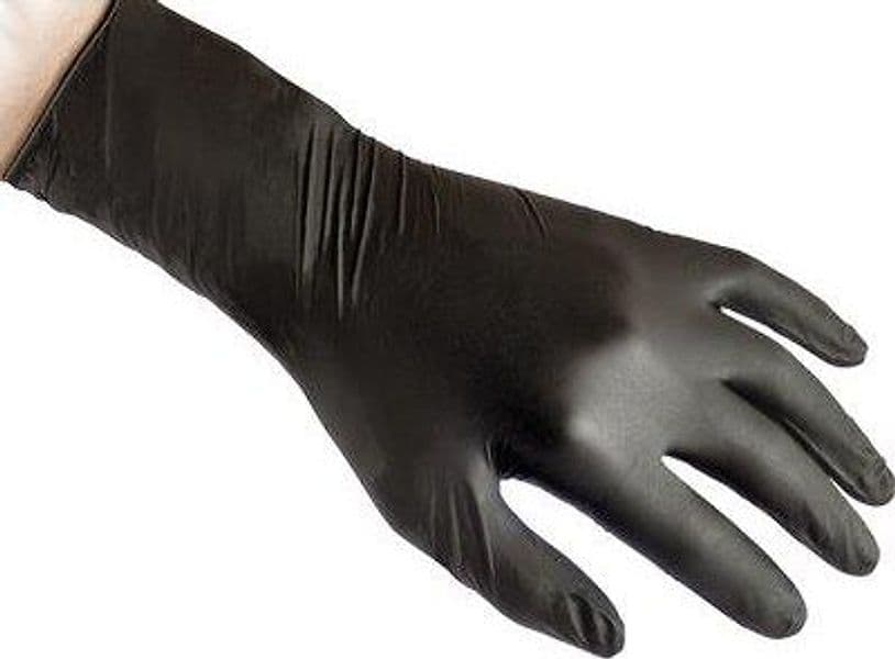 Guanto Nitrile Monouso Nero N79 Reflexx 50 Pezzi