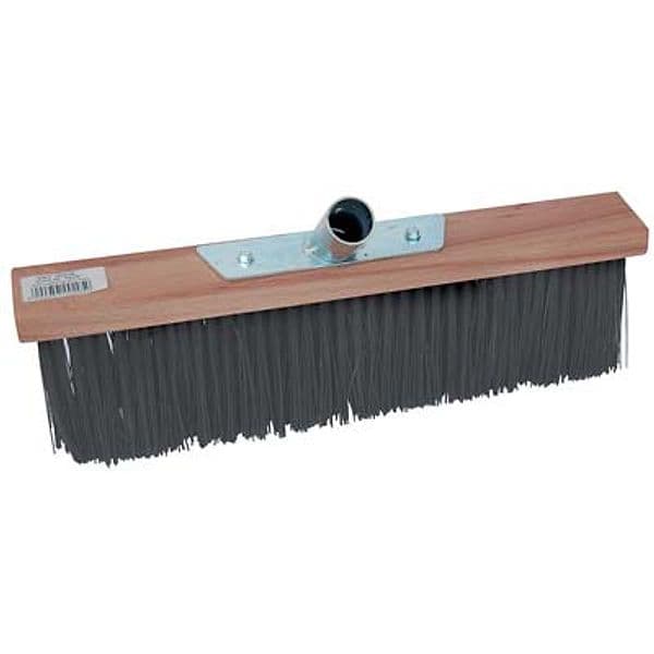 Scopa Industriale Fibra Dura Dorso Legno Setola Dura Cm 40 F 26 mm 6 Pezzi