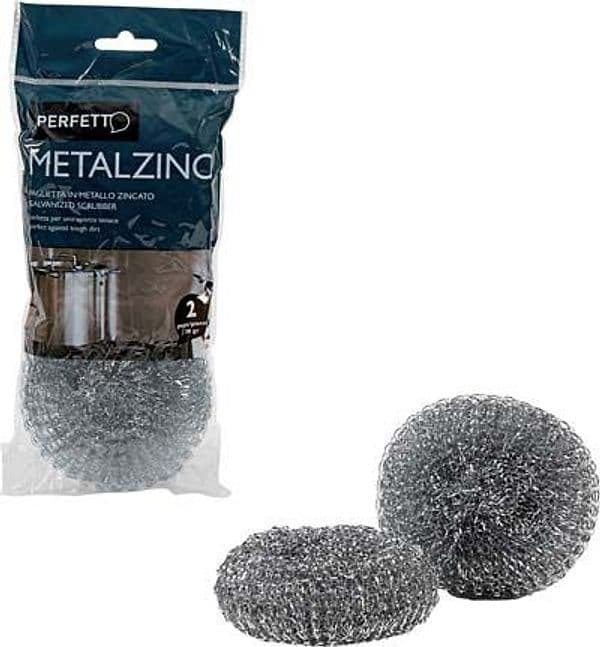 Paglietta Acciaio Zincato Self 2 x 30 g 12 Confezioni