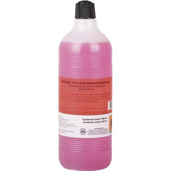 Alcool Etilico Denaturato 94 ° 1 L 12 Pezzi