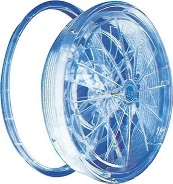 Aeratore Vetro Ae Lux Plt Trasparente 120 mm 2 Pezzi