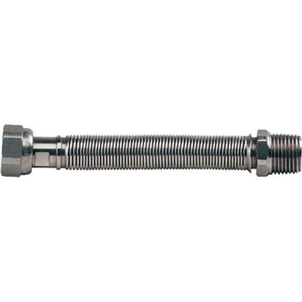 Tubo Acqua Flessibile Estensibile Mf Inox 316 1/2mf 20 10 cm 2 Pezzi