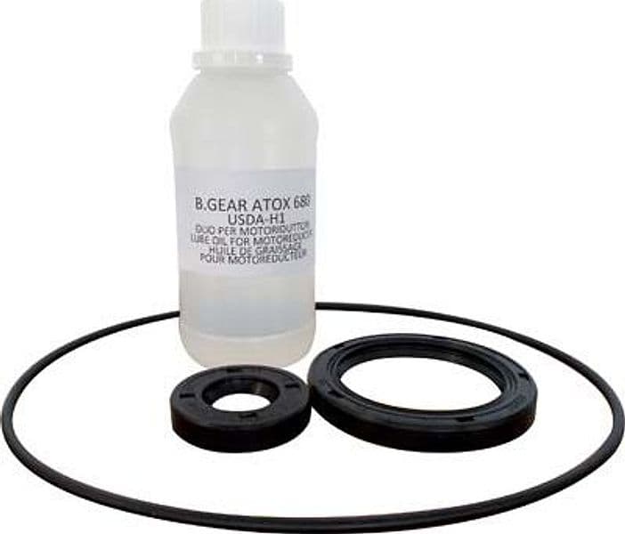 Kit Ricambio Motoriduttore 1002 Reber Olio Paraoli e Guarnizione 4 4 Pezzi