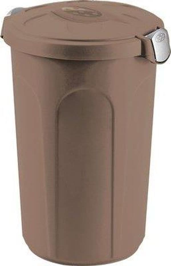 Bidone Immondizia Tom Stefanplast Tortora Lt 46 cm 45X40 H.cm 61