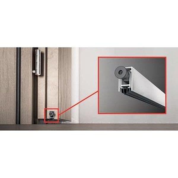 Parafreddo Sottoporta a Ghigliottina Regolabile Alluminio Mm 13X28 Cm 93
