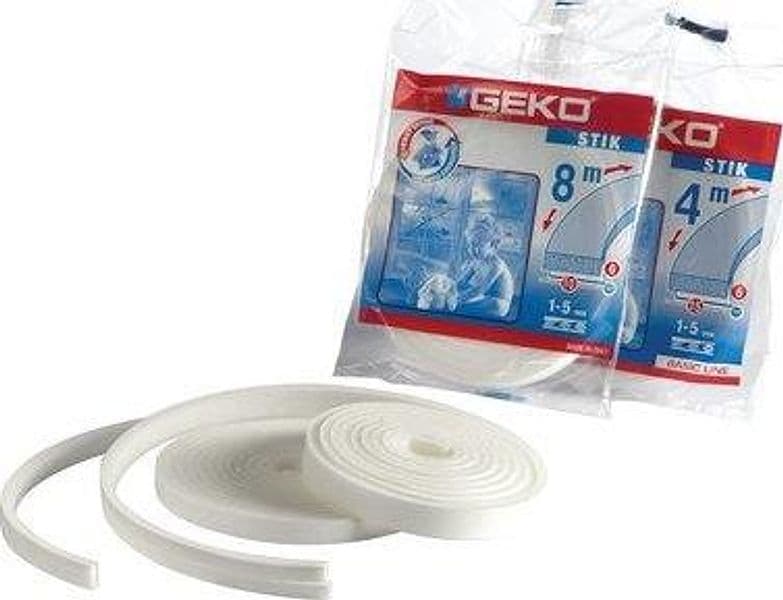 Parafreddo Geko Stik Resina Espansa Bianco 4 m 25 x 8 mm 10 Pezzi