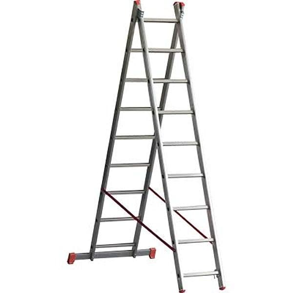 Scala Parallela 2 Rampe Orange 2 Marchetti 190 cm